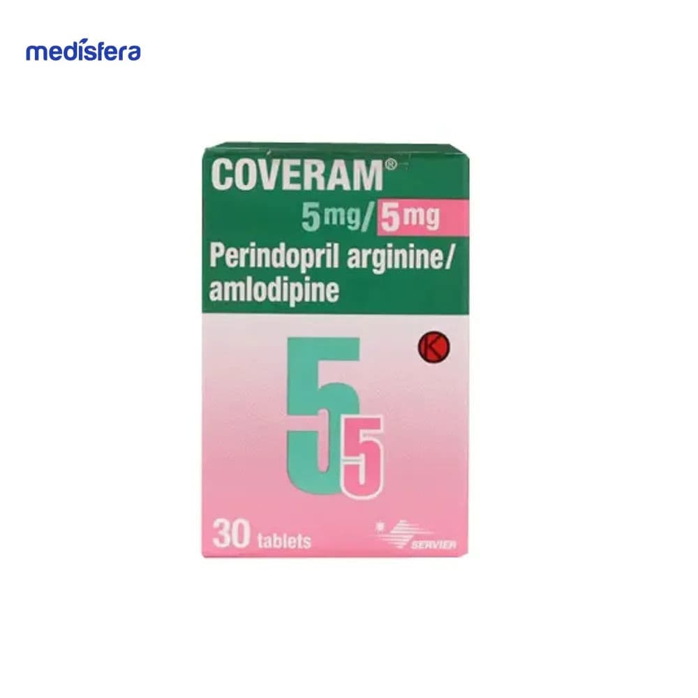 Coveram 5mg/5mg Tablet