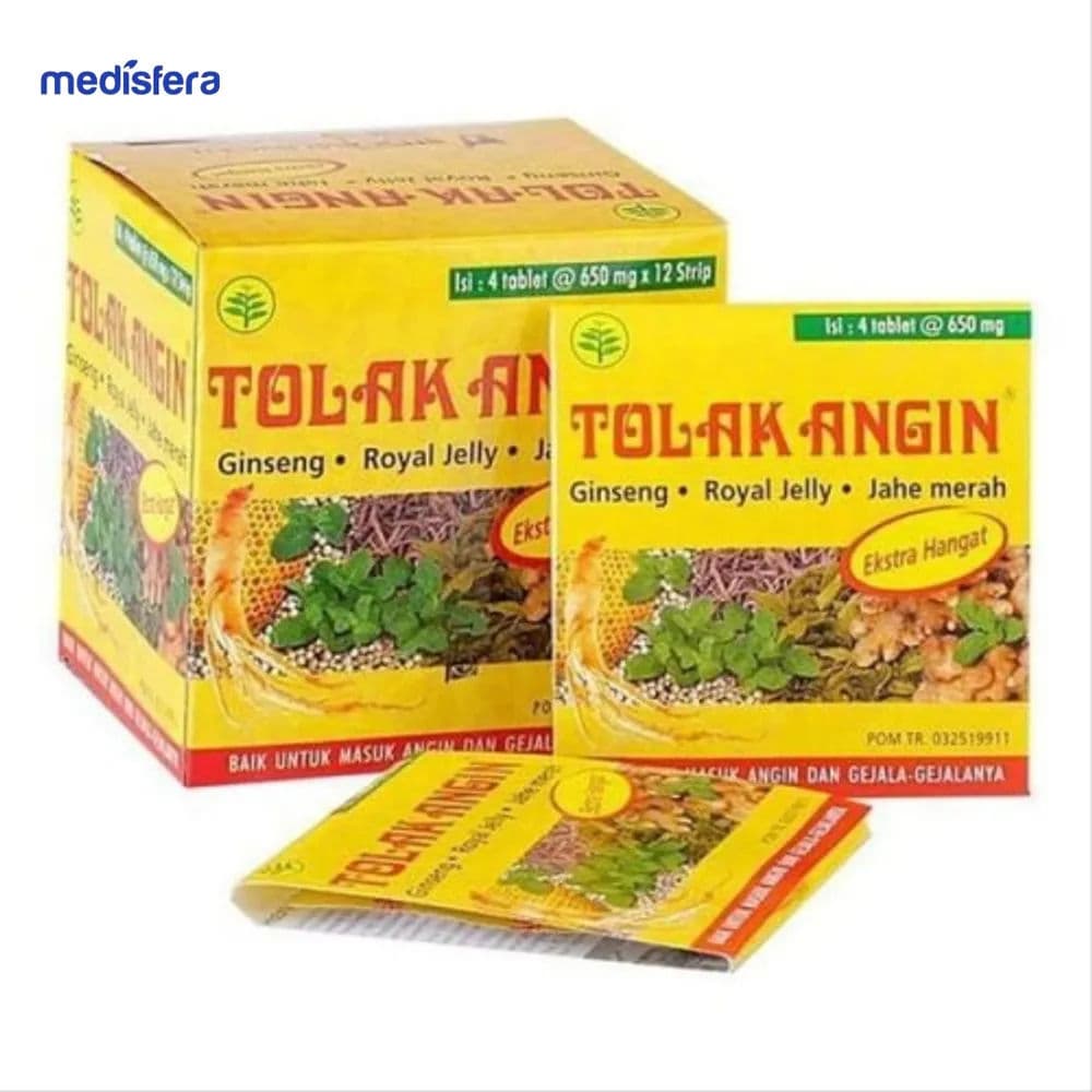Tolak Angin Tablet Extra Hangat Strip