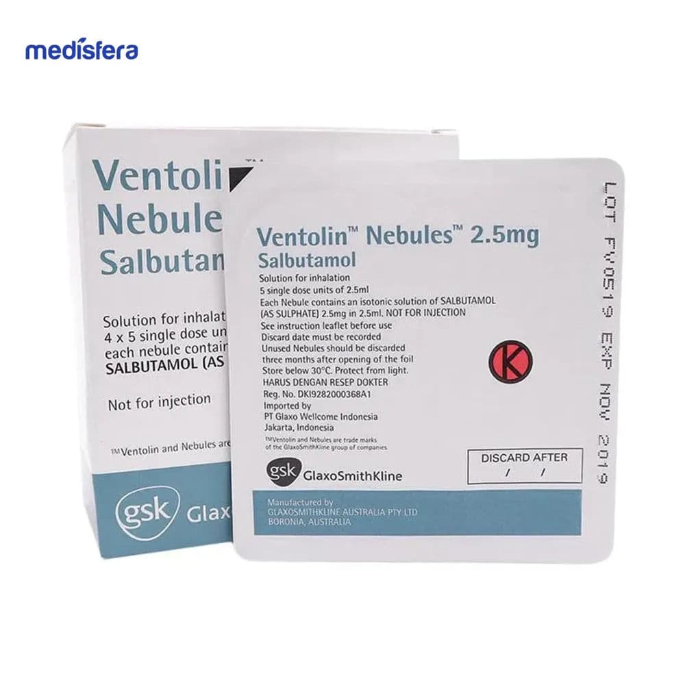 Ventolin Nebules 2.5mg