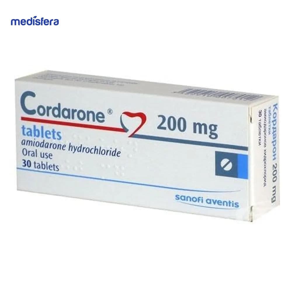 Cordaron 200mg Tablet