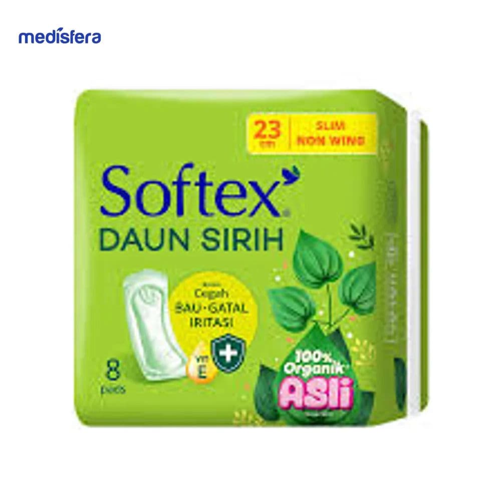 Softex Daun Sirih Non Wing 23cm (isi 8)
