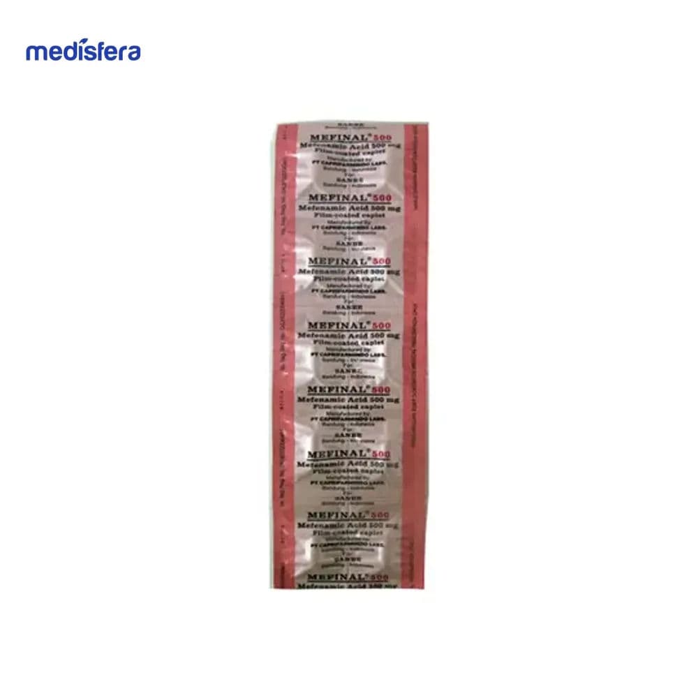 Mefinal 500mg Tablet