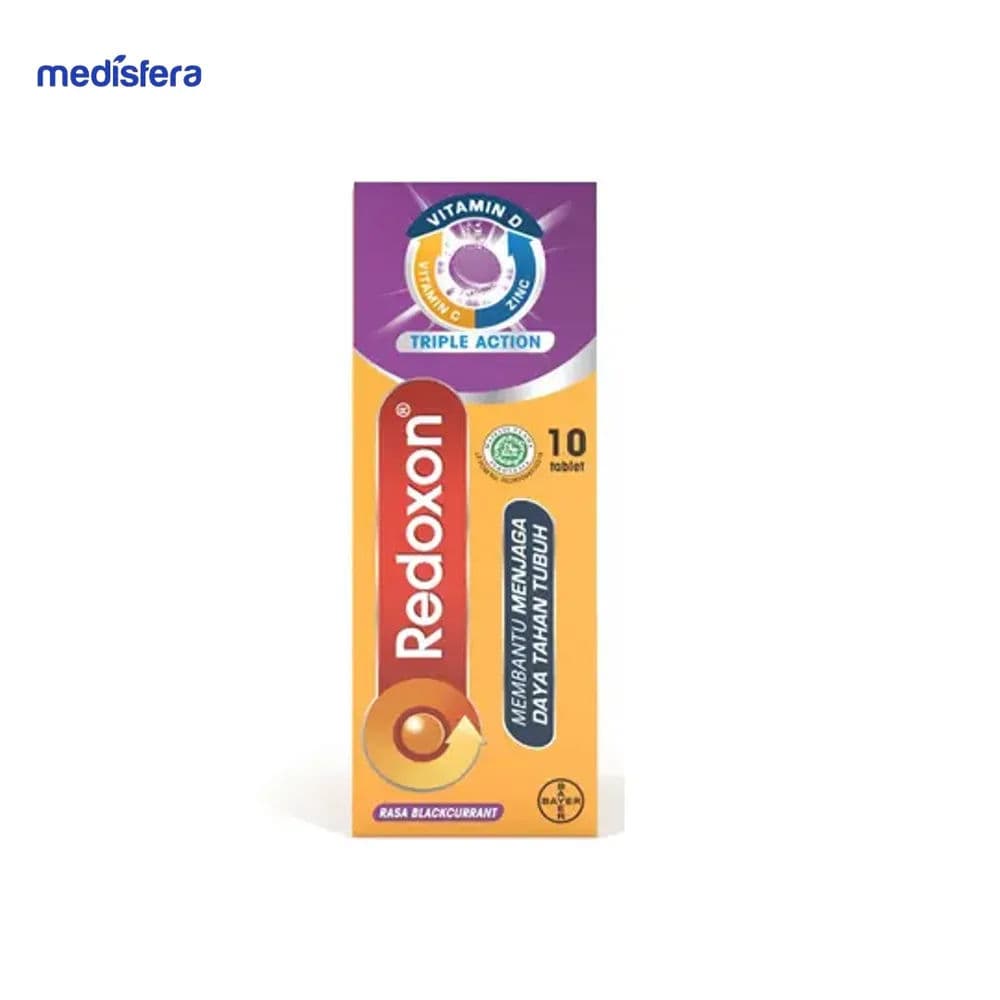 Redoxon Zinc Eff Blackcurrant (isi 10 Tablet)