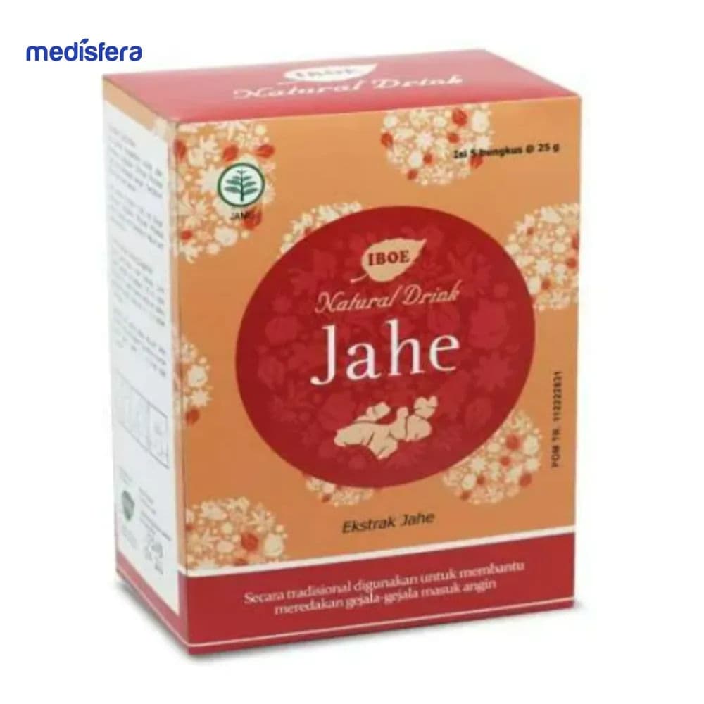 Iboe Natural Drink Jahe 25g Sach