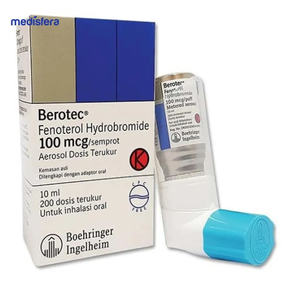 Berotec 100mcg/puff Aerosol 10ml