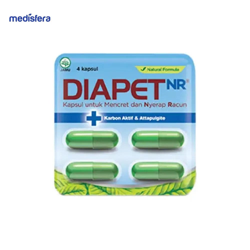 Diapet Nr Kapsul (per Strip Isi 4 Kapsul)