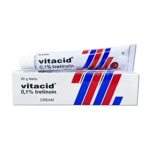 Vitacid Cream (Tretinoin 0.025% / 0.05%)