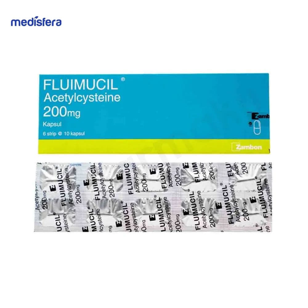 Fluimucil 200mg Capsule