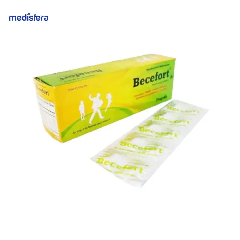 Becefort Kaplet (1 Strip Isi 10 Kaplet)