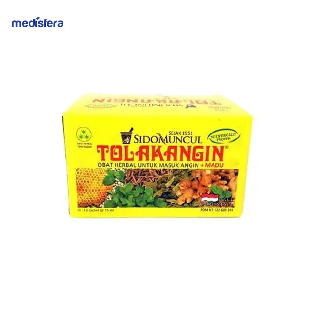 Tolak Angin Cair Plus Madu 15ml (1 Box Isi 12 Sachet)