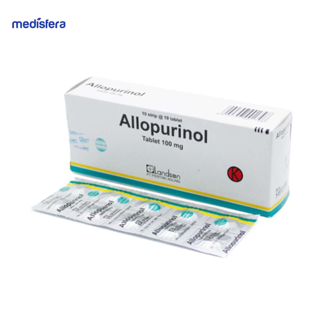 ALLOPURINOL FM 100MG tablet
