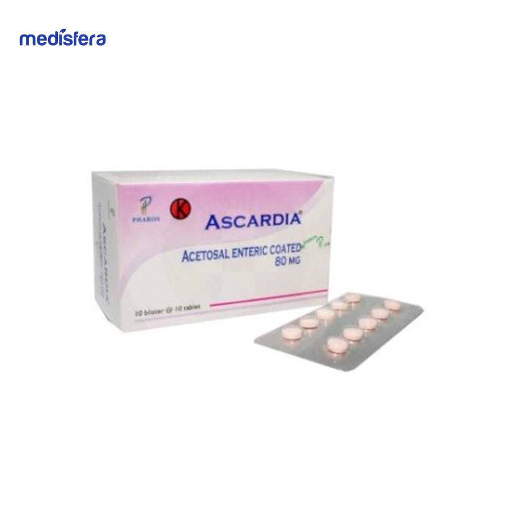 ASCARDIA 80MG tablet