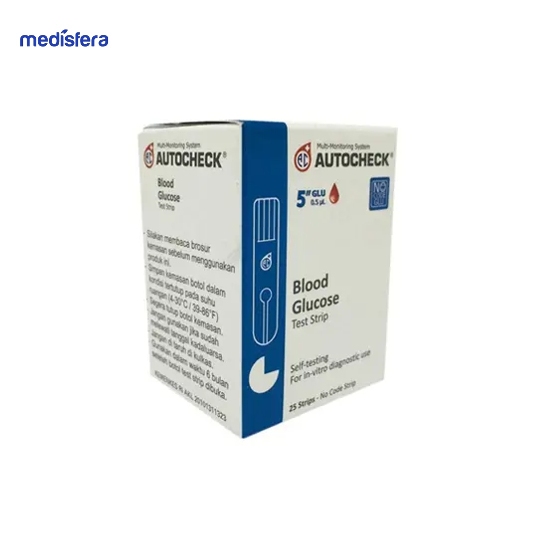 AUTOCHECK GLUCOSE strip 25S (strip)