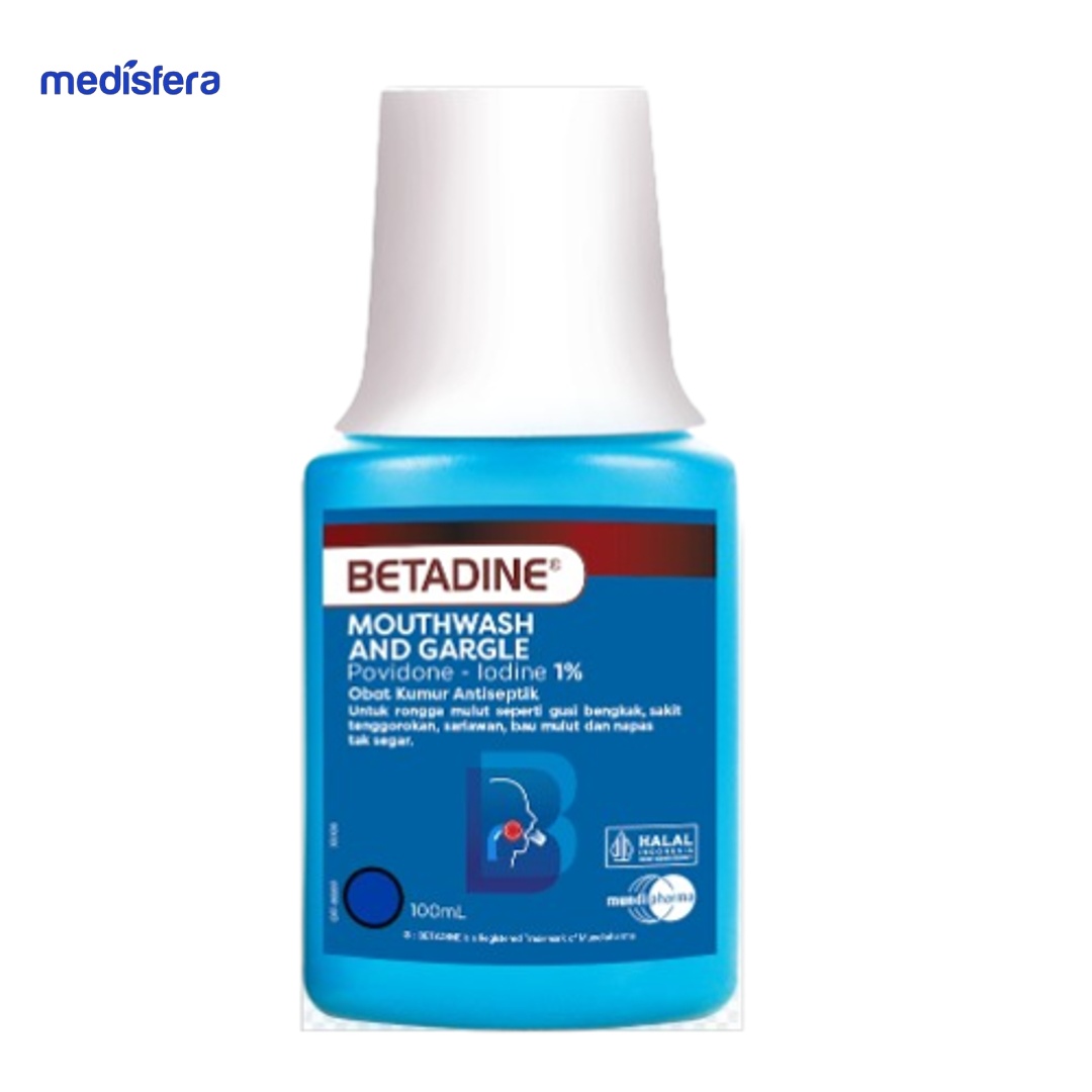 BETADINE GARGLE 100ML