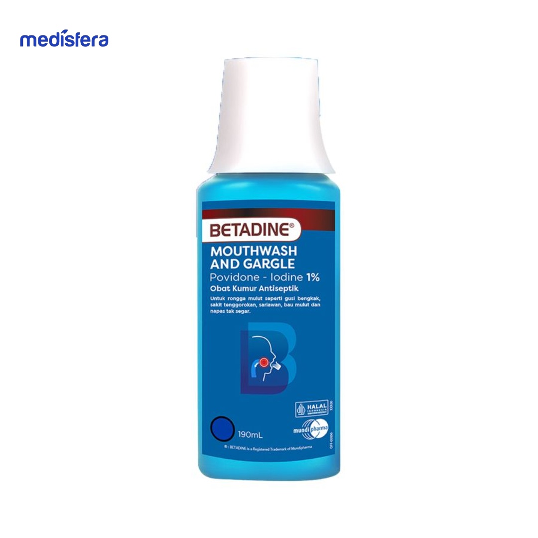 BETADINE GARGLE 190ML