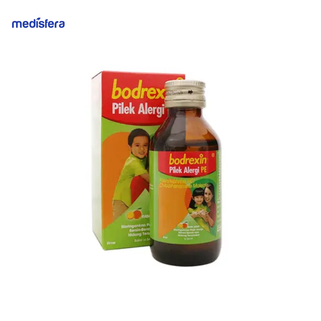 BODREXIN runny nose allergy PE SYR 56ML