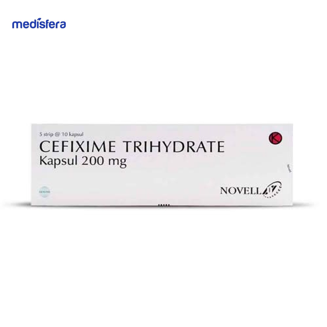 CEFIXIME NOVELL 200MG Capsule