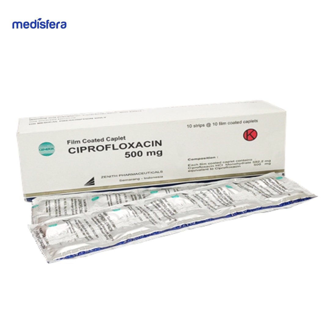CIPROFLOXACIN NOVELL 500MG tablet