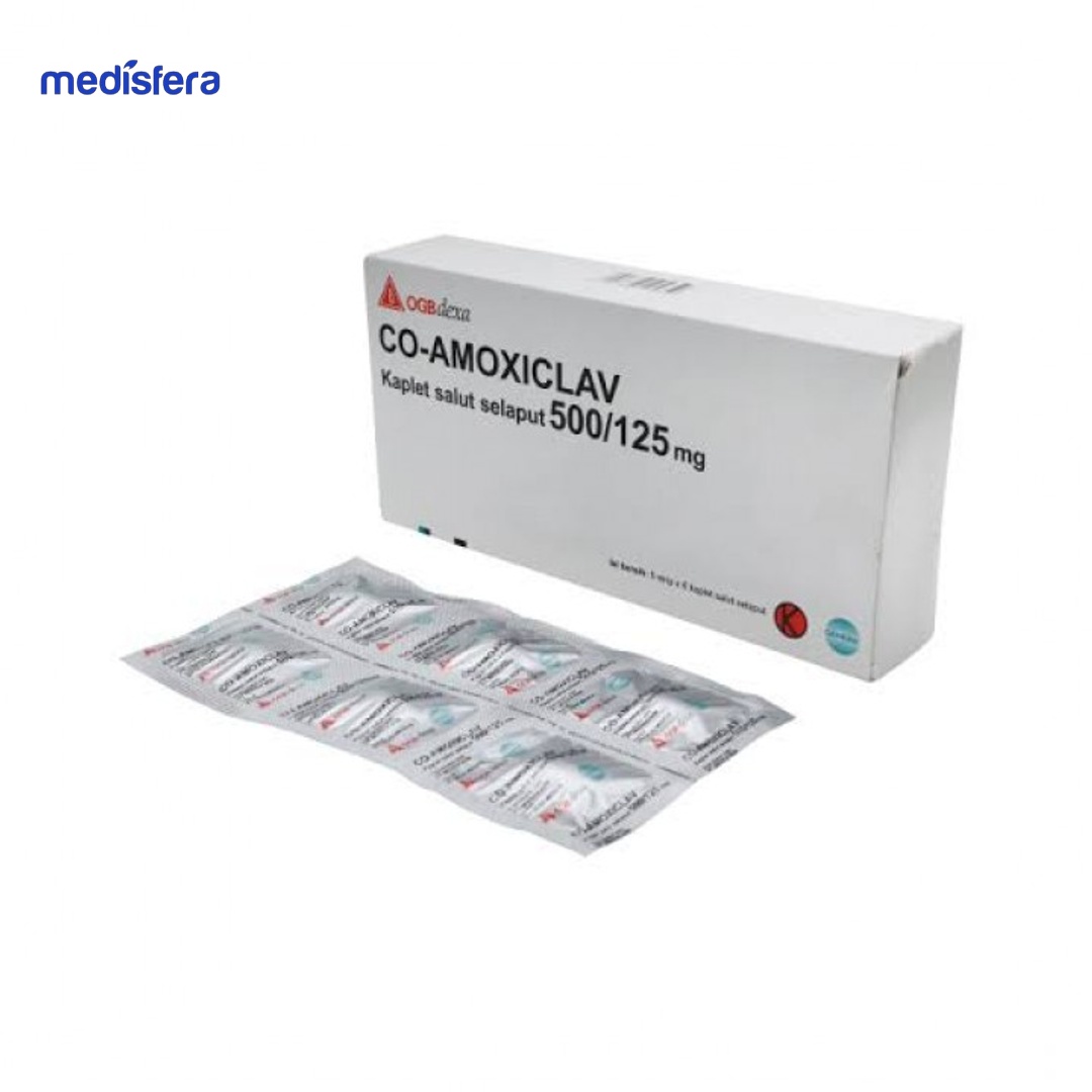 CO AMOXICLAV DEXA 500/125MG FC Caplet