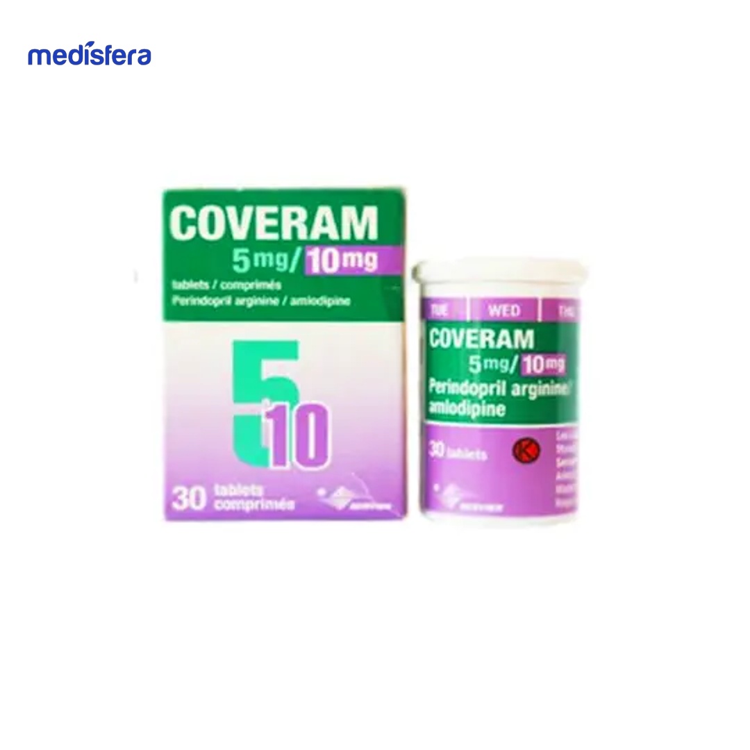 COVERAM 5MG/10MG tablet