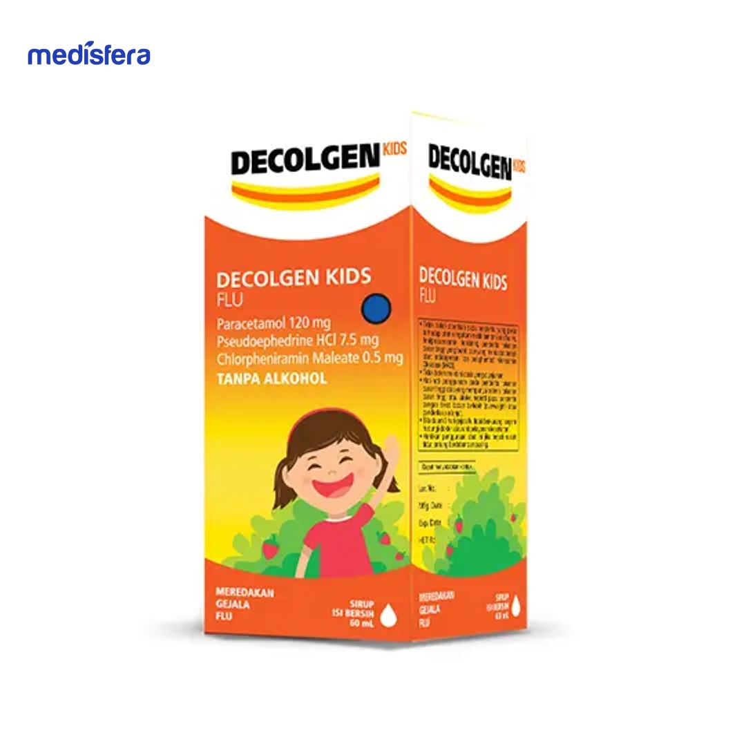 DECOLGEN KIDS flu Syrup 60ML