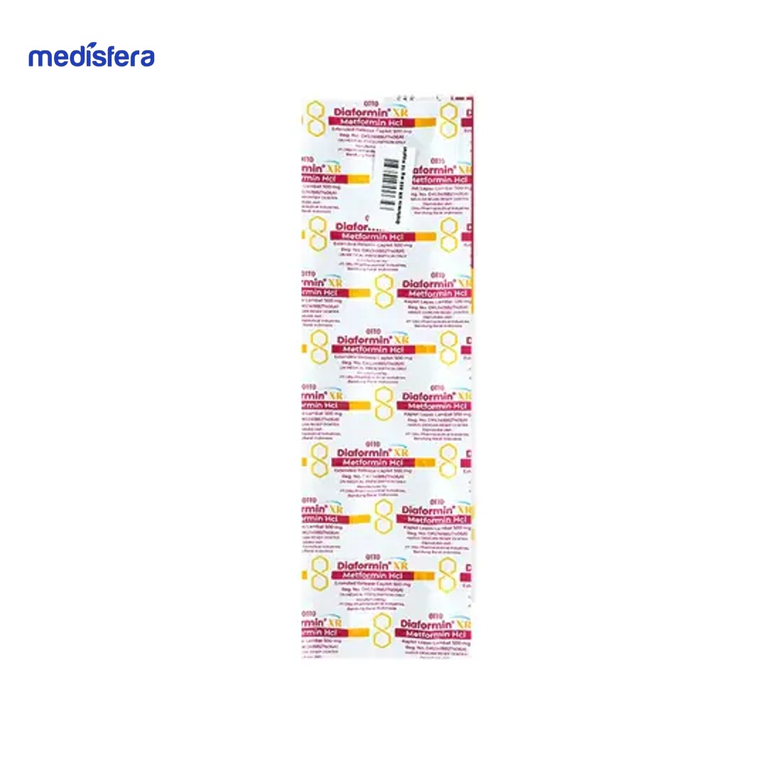 DIAFORMIN XR 500MG Capsule