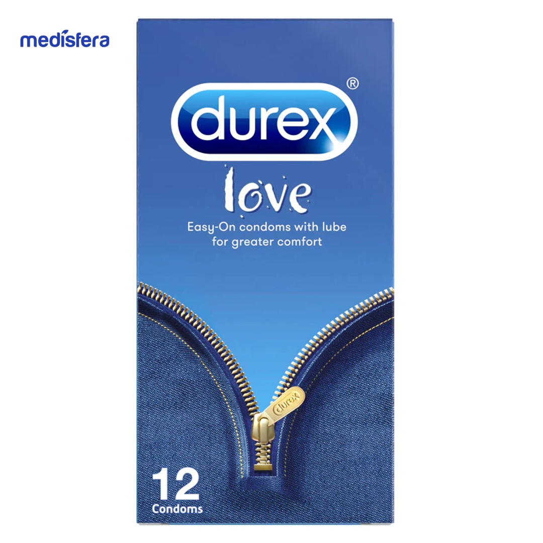 DUREX LOVE (1 box isi 12 condoms)