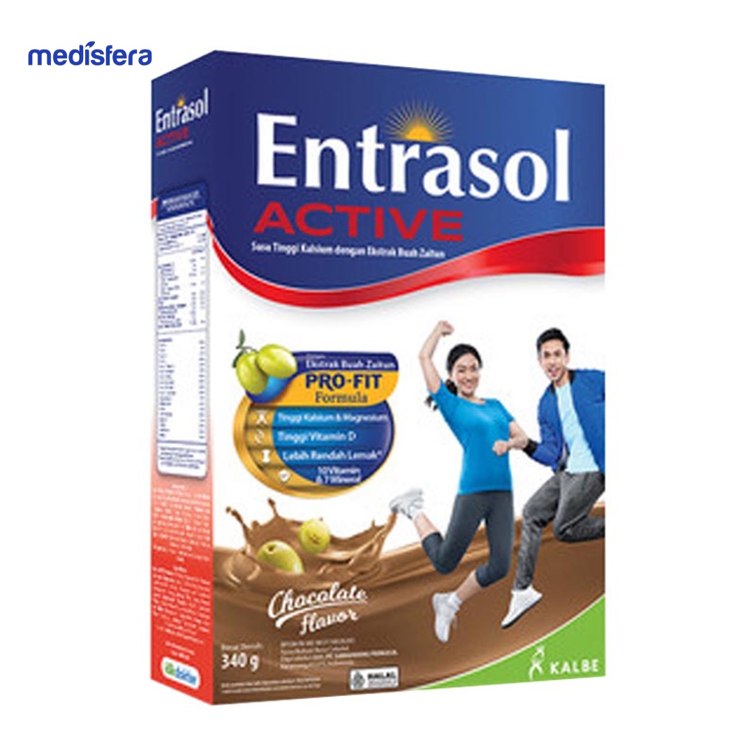 ENTRASOL ACTIVE COKLAT 340G
