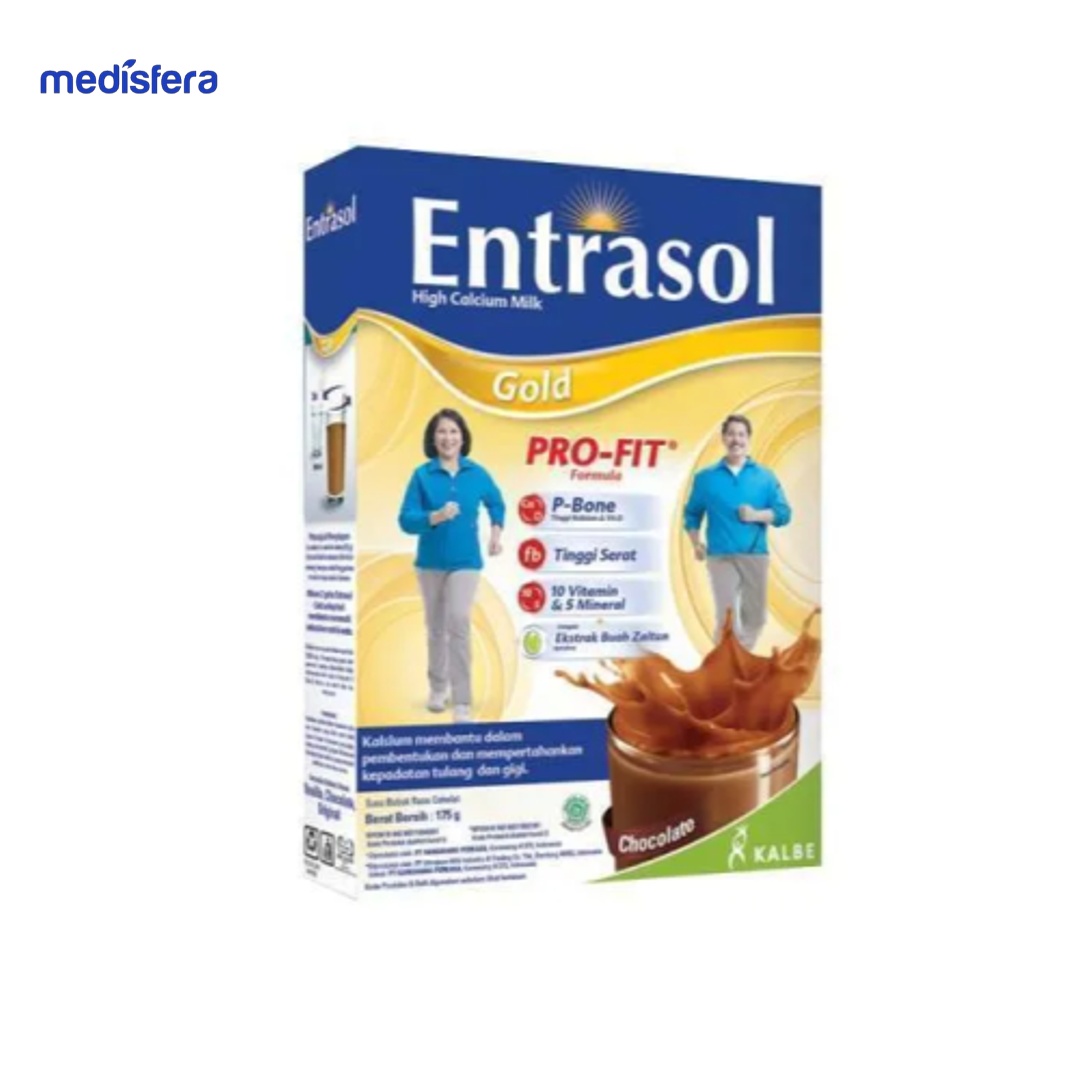 ENTRASOL GOLD COKLAT 560G BOX