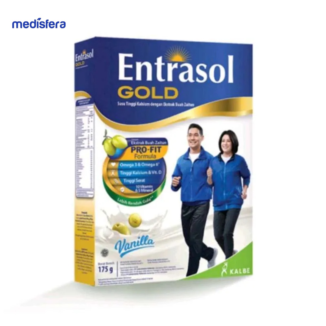 ENTRASOL GOLD VANILA 170G BOX
