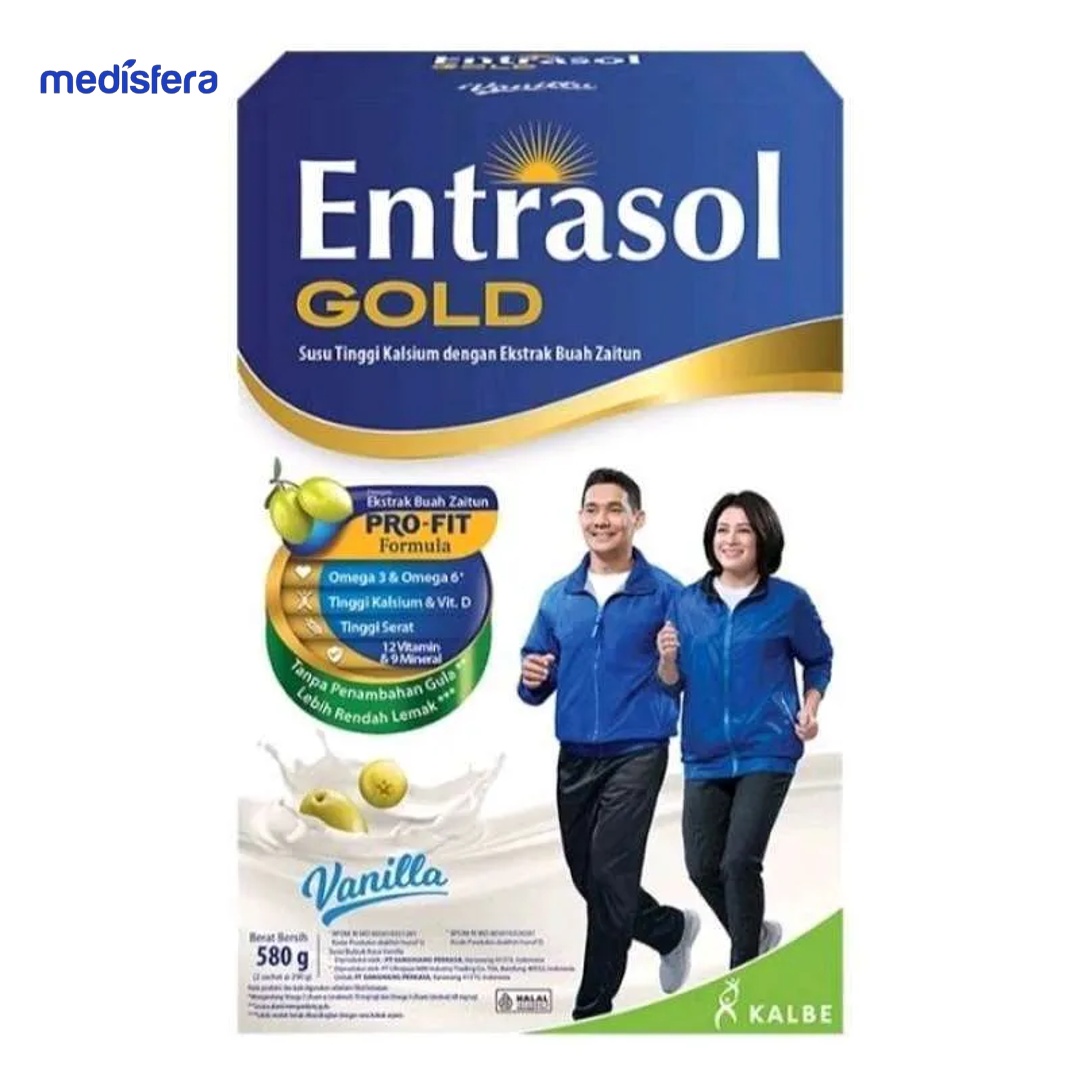 ENTRASOL GOLD VANILA 560G BOX