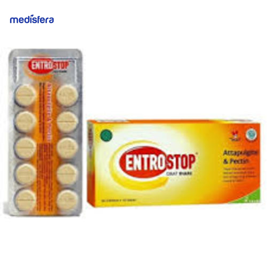 ENTROSTOP tablet (1 strip isi 10 tablet)