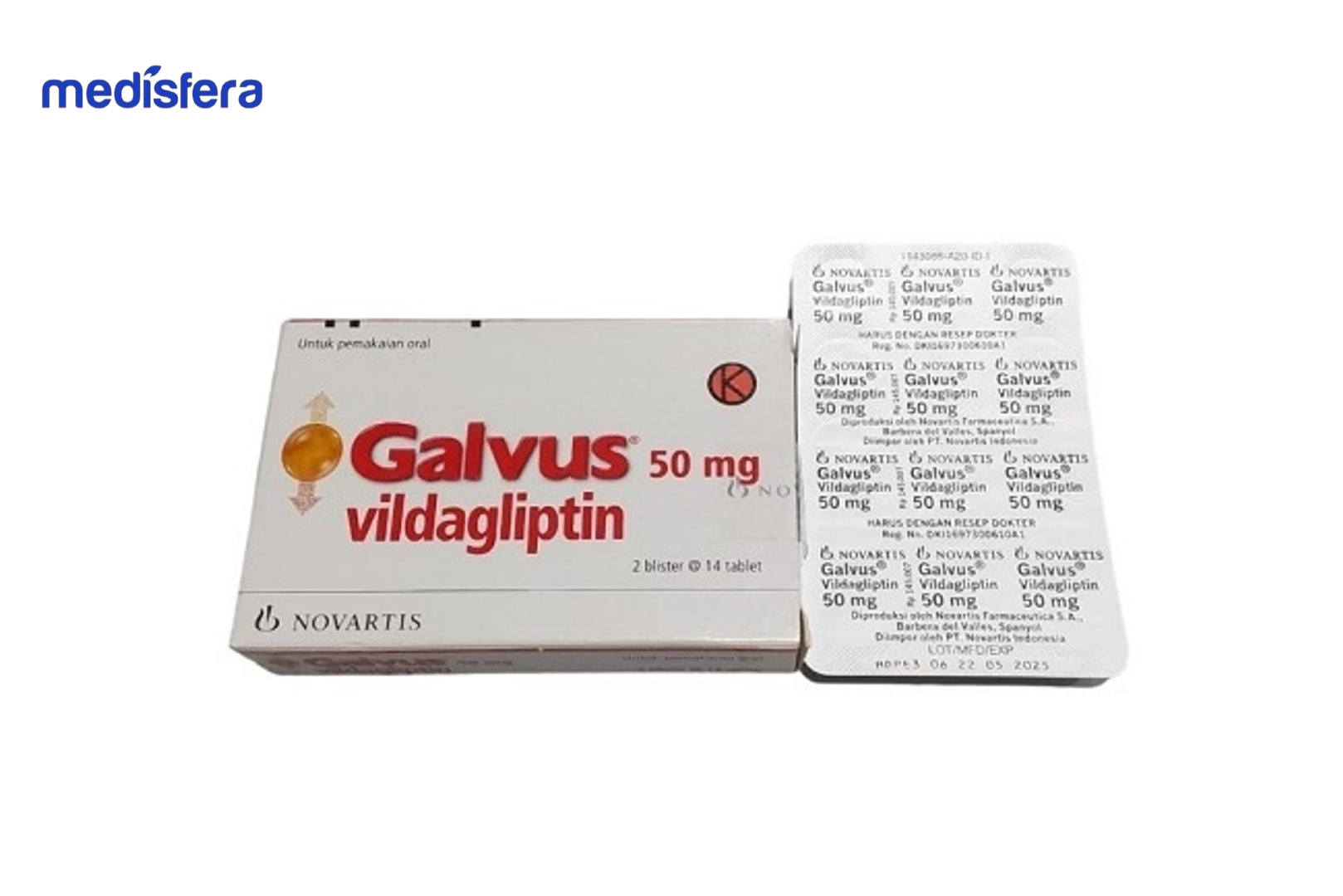 GALVUS 50MG tablet
