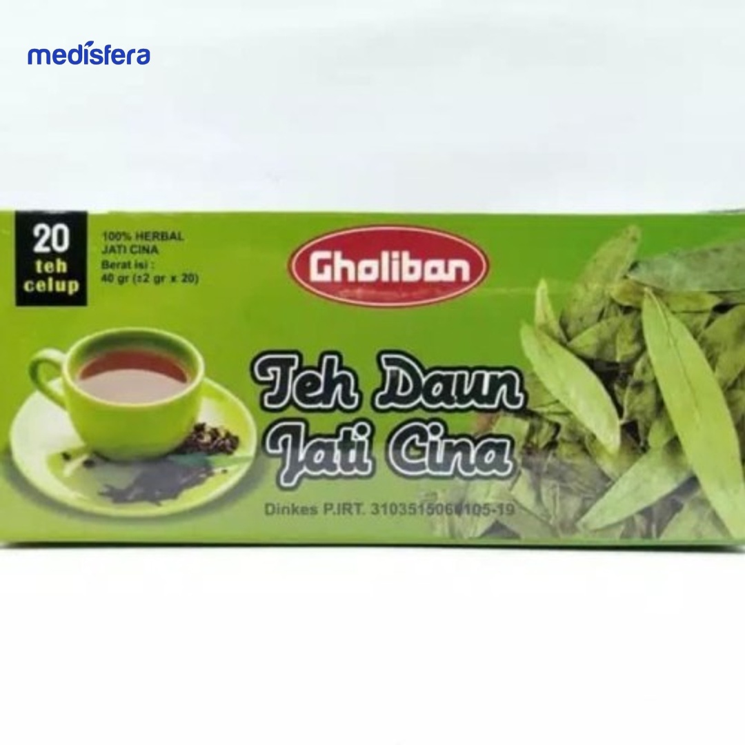 GHOLIBAN TEH CELUP DAUN JATI CINA