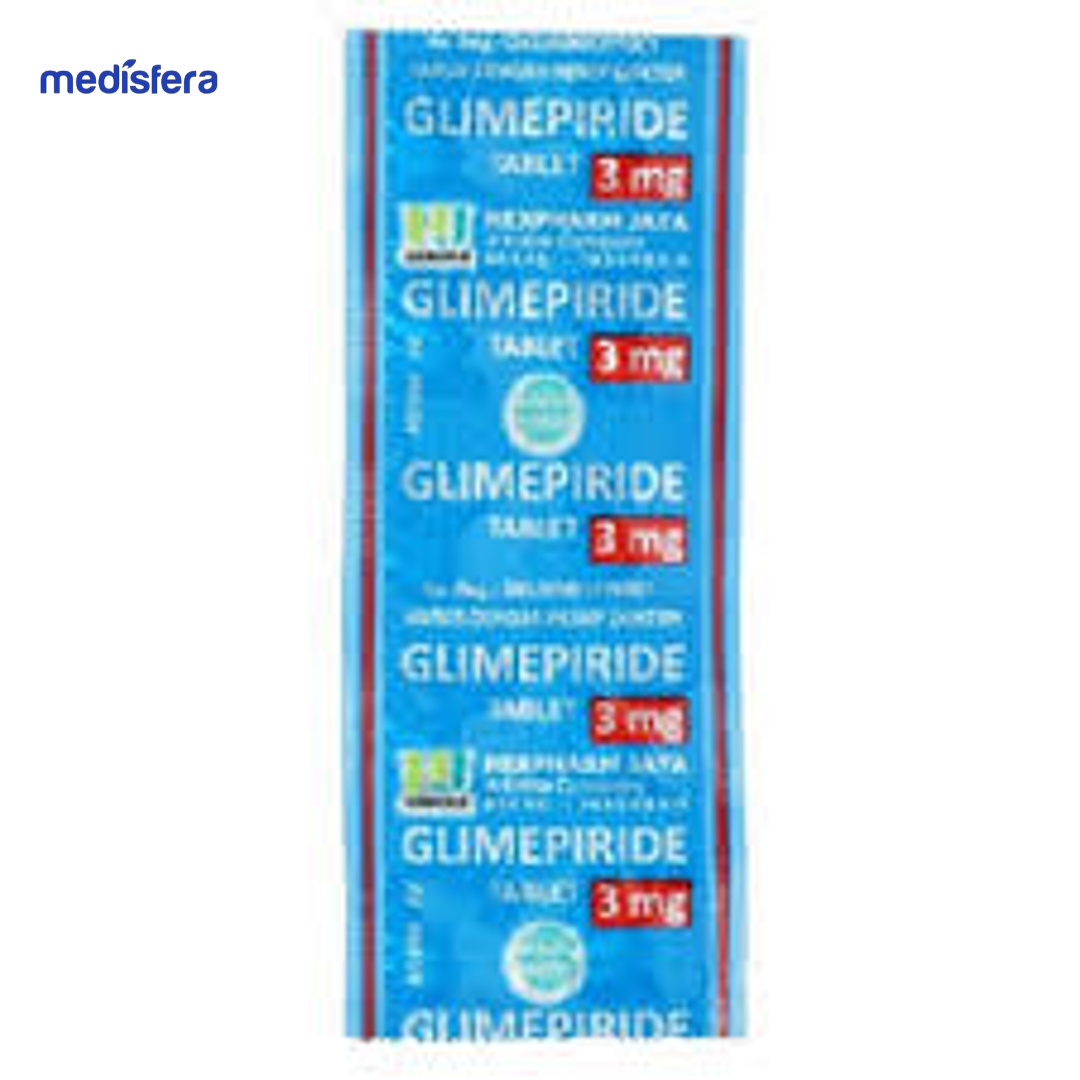 GLIMEPIRIDE ETERCON 3MG tablet