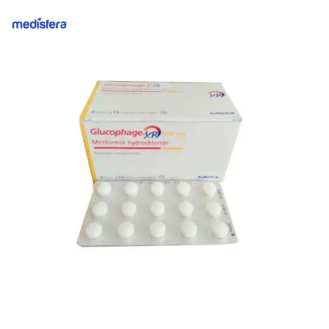 GLUCOPHAGE XR 500MG tablet
