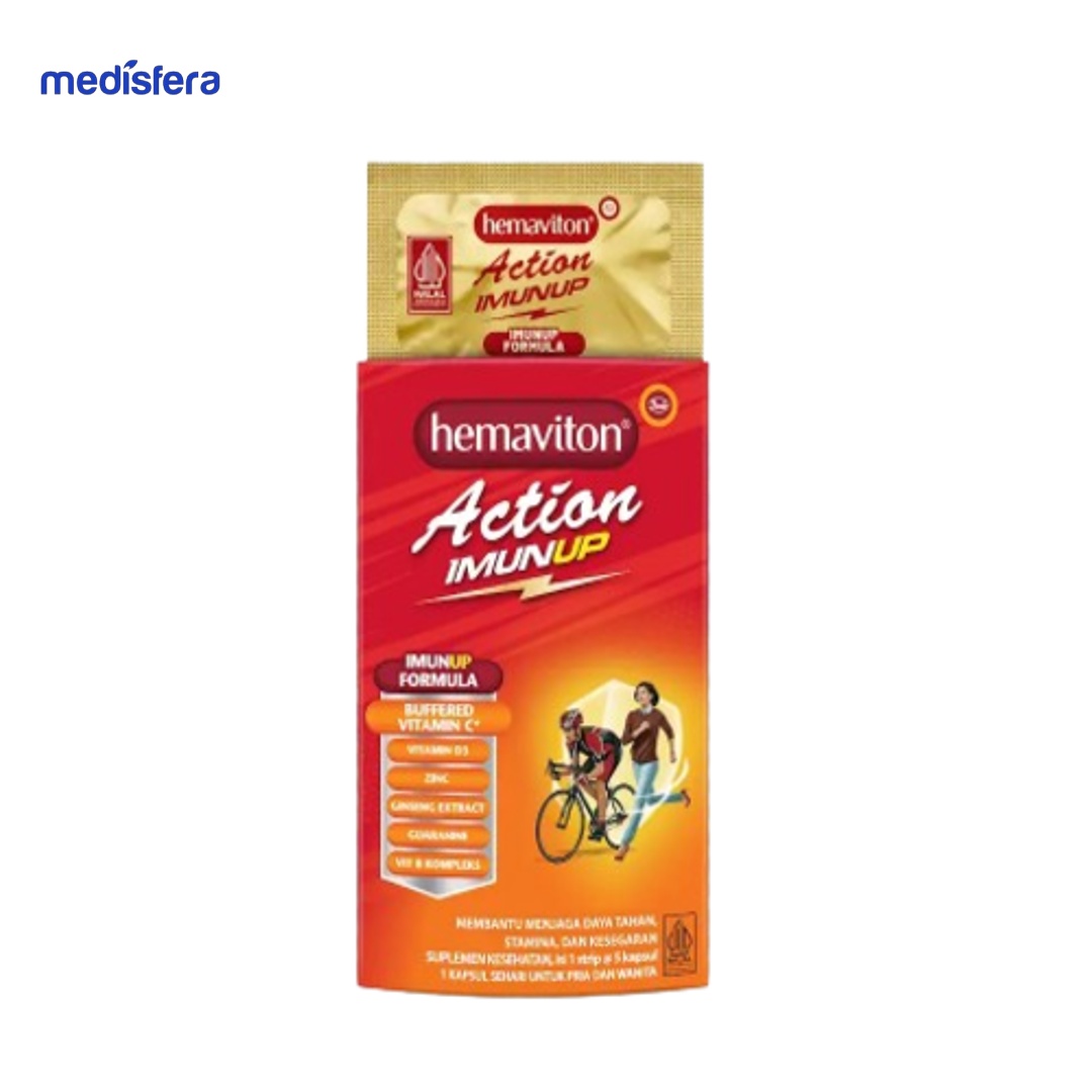 HEMAVITON ACTION IMUNUP CAP 5S strip 10S