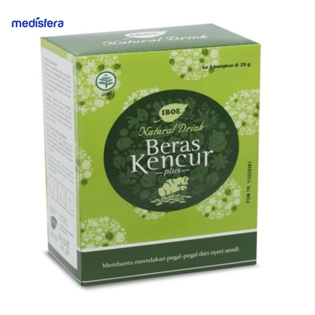IBOE NATURAL DRINK BERAS KENCUR PLUS 25G SACH