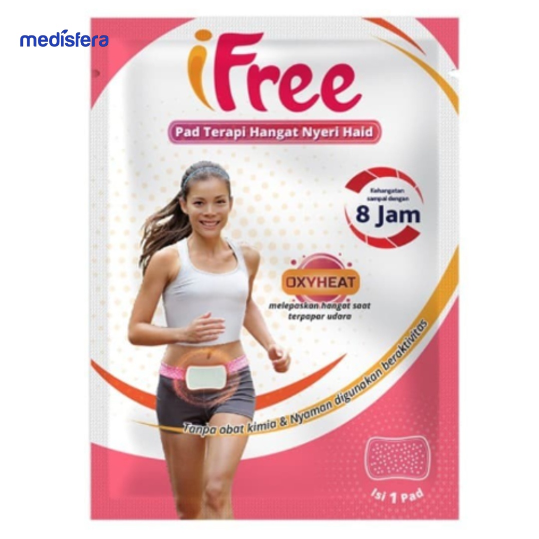 IFREE PAD therapy HANGAT PEREDA NYERI HAID (1 Pack isi 2)