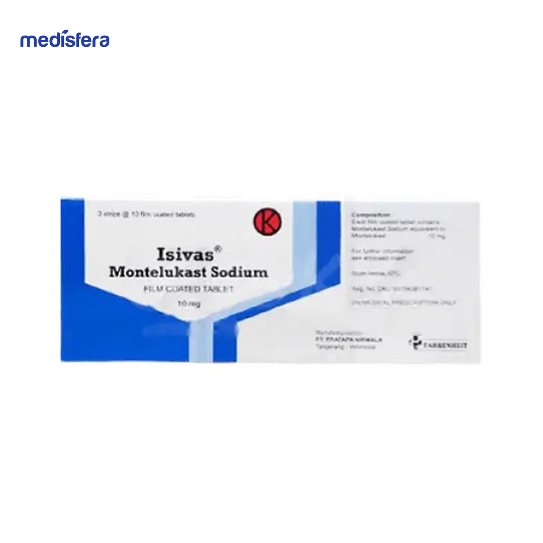 ISIVAS 10MG FC tablet
