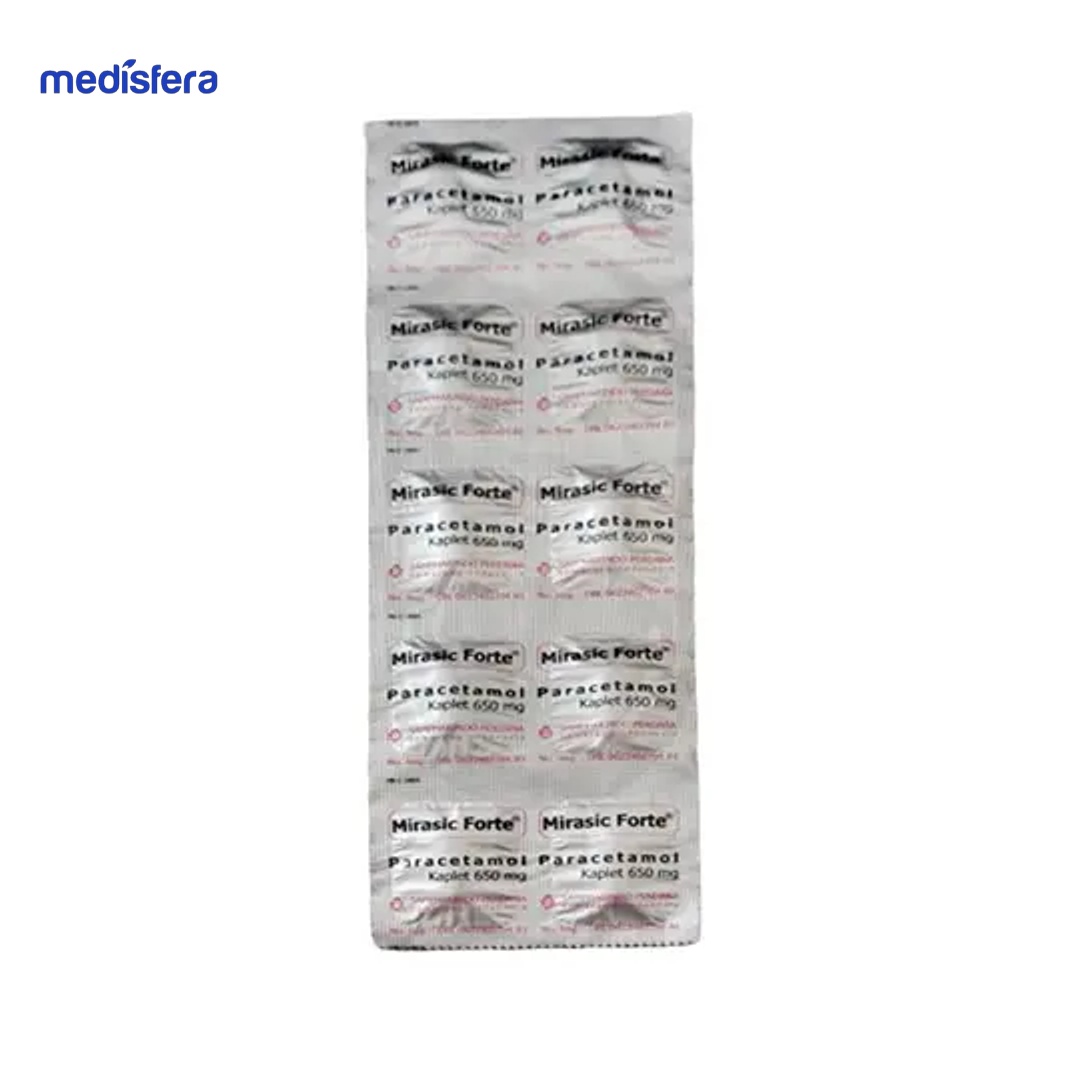 MIRASIC FORTE 650MG tablet