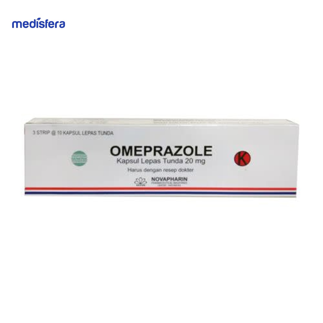 OMEPRAZOLE IF 20MG Capsule (1 strip isi 10 tablet)