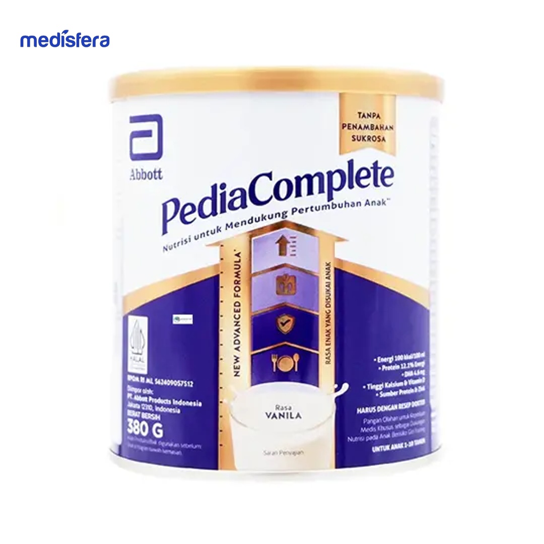 PEDIACOMPLETE VANILA 380G KALENG