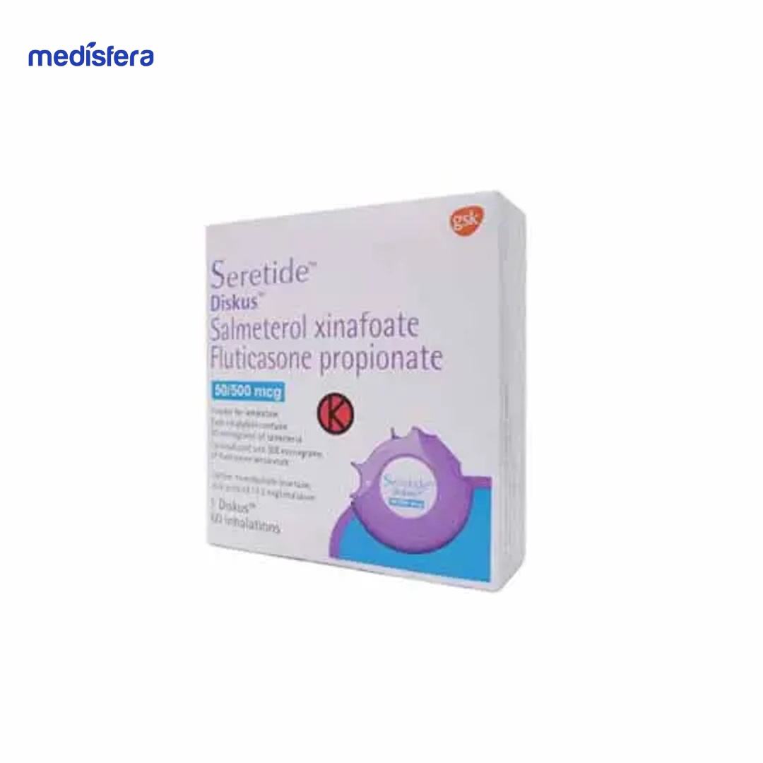 SERETIDE DISKUS INH 60 PUFF 500MCG