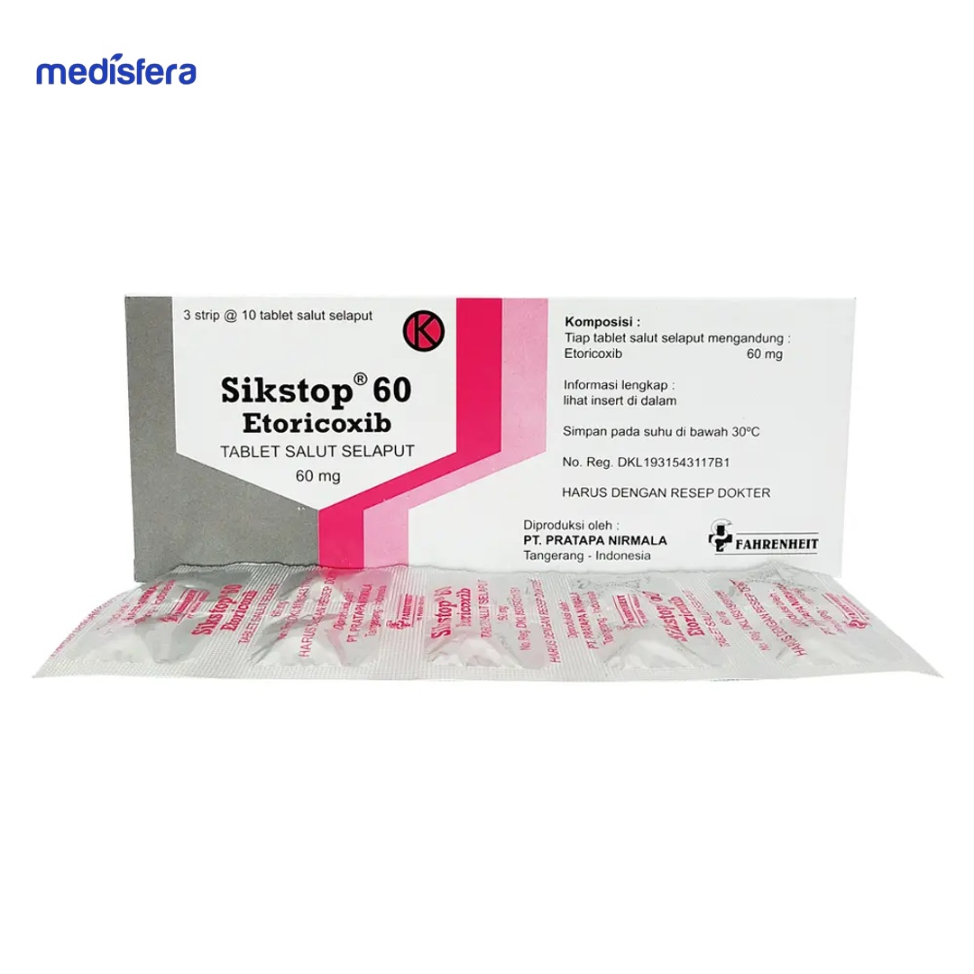 SIKSTOP 60MG FC tablet