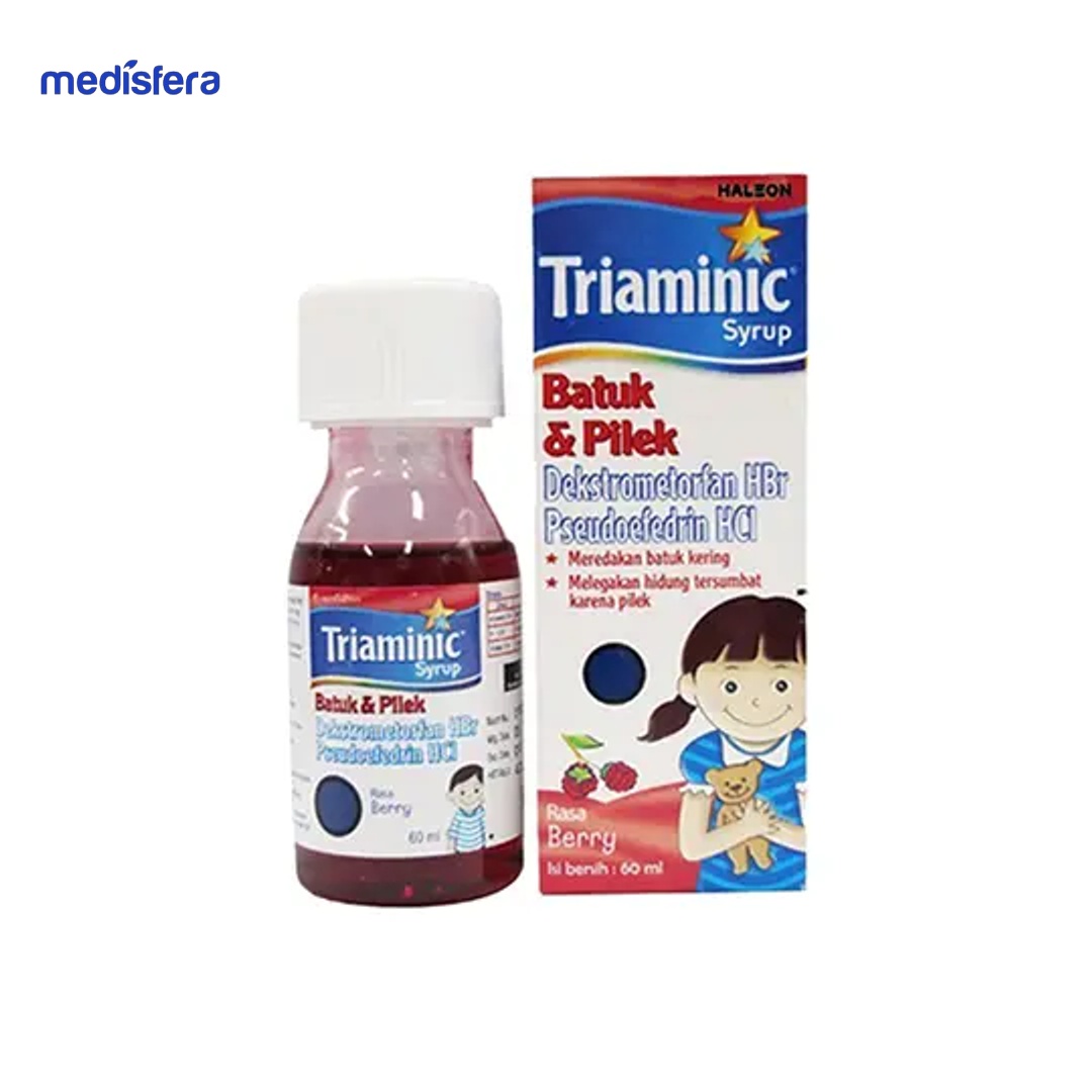 TRIAMINIC cough runny nose Syrup 60ML