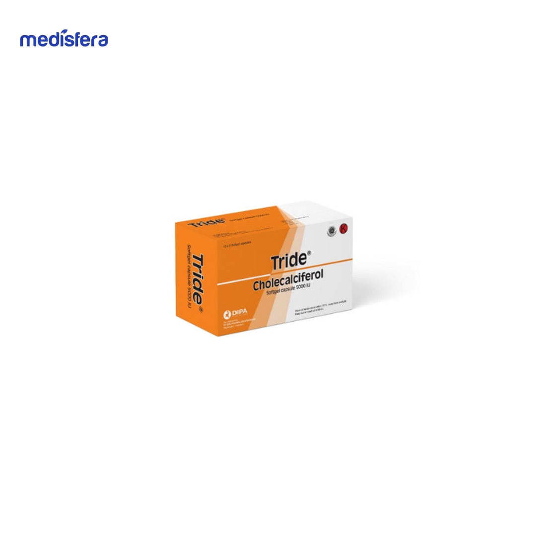 TRIDE 5000IU Capsule LUNAK