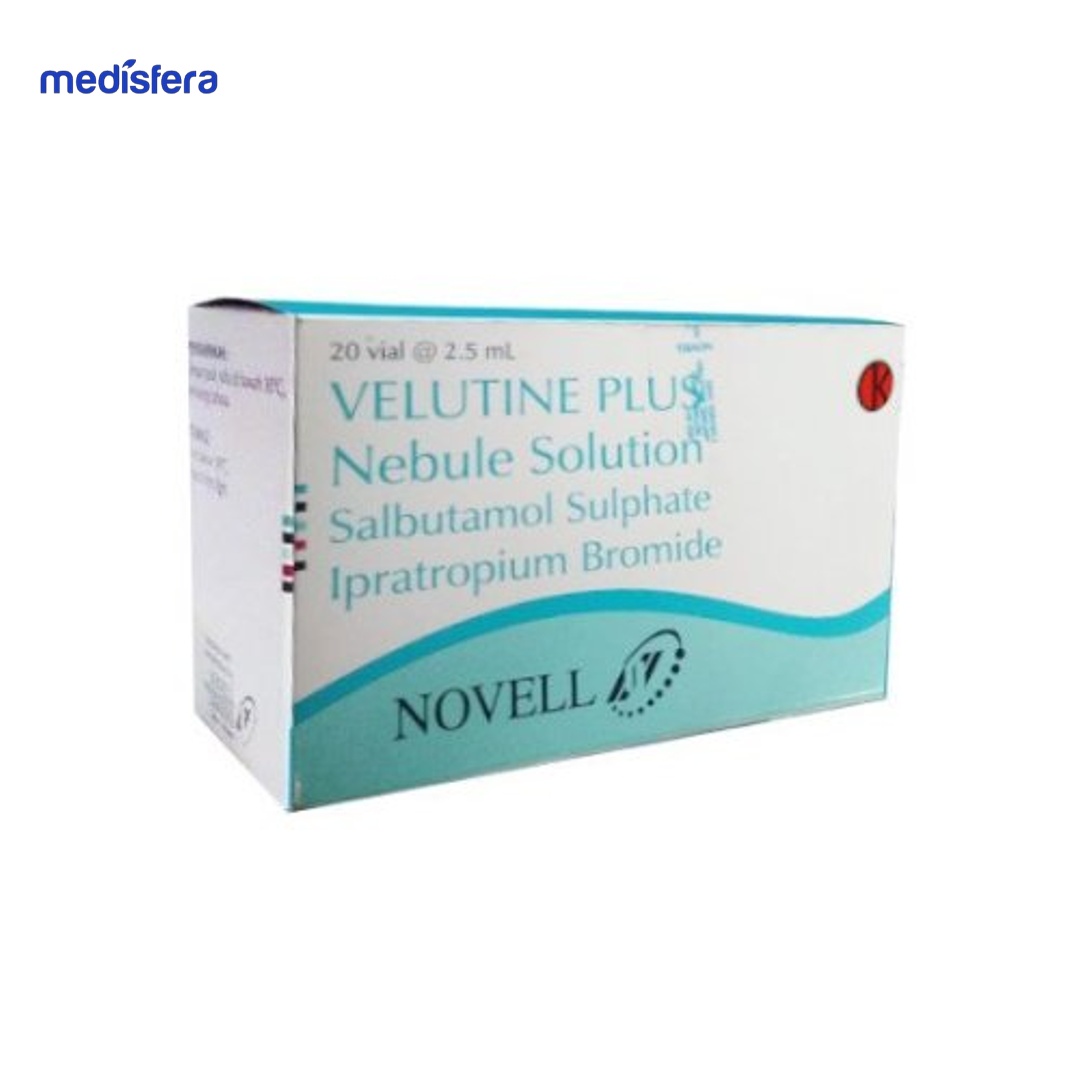 VELUTINE PLUS INHALATION SOL 2.5MG
