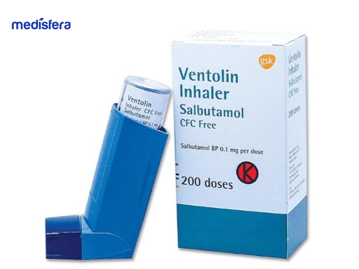 VENTOLIN INH 100MCG/PUFF 200 DOSE