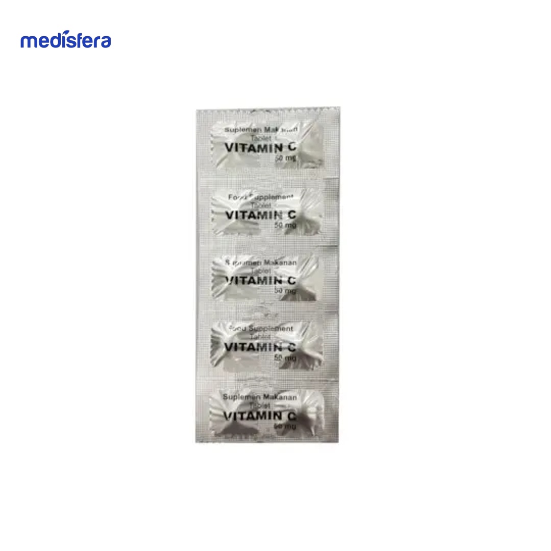 VITAMIN C 50MG tablet KF